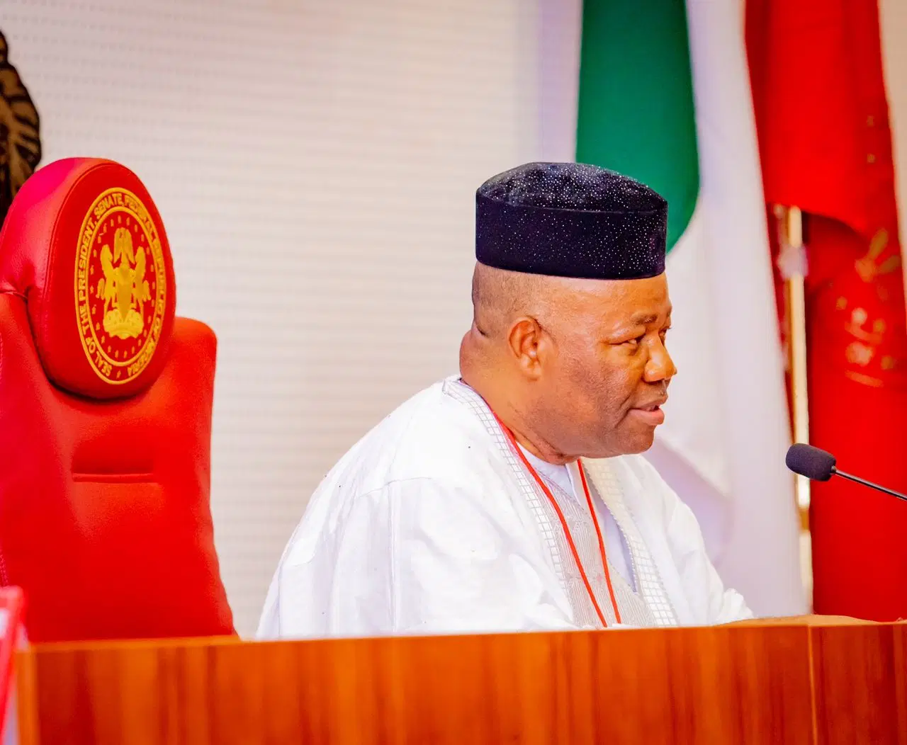 Akpabio threatens to sue contractor over faulty N’Assembly microphones
